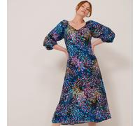 Dannii Minogue Printed Summer Swing Dress Standard FLORAL PRINT AMAZONITE