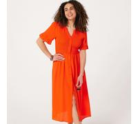 Dannii Minogue Shirred Dress Standard RED SIZE 16