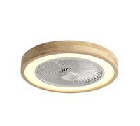 DANNMPX Fan Ceiling Light Ceiling Fan With Lights And Remote Control Contemporary Dimmable 36W Light For Living Room Bedroom For Living Room
