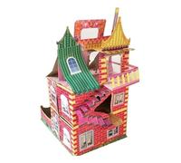 DANNMPX Joss Paper 10 Packs Paper Villa Model For Ancestor Worship Sacrificial Grave Sweeping