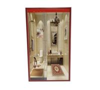 DANNMPX Joss Paper Ancestor Money Paper Bathroom Model Sacrificial Offerings Grave Sweeping(2pcs)