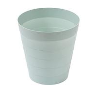 DANNMPX Kitchen Bin Small Trash Can Durable Garbage Bin Waste Basket For Bathroom, Bedroom, Office And More,6L,9L Rubbish Can(Grün,9l)