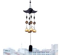 DANNMPX Wind Chime Indoor Copper Bell Wind Chime Metal Bell Windbell Ornaments Bedroom Garden Patio Yard Home Decoration Window Chimes