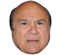 Danny DeVito (Frown) Celebrity Mask, Flat Card Face, Fancy Dress Mask