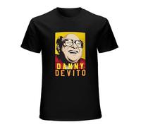 Danny DeVito Men's Cotton T-Shirt Tee Black