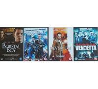 DANNY DYER 1-4 COLLECTION / 1. BORSTAL BOY / 2. FREERUNNER / 3. DEVIATION / 4. VENDETTA = ULTIMATE 4x DVD SET