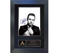 DANNY DYER Signed Autograph Mounted Photo Reproduction PRINT A4 Very Rare (297 x 210mm) #417 (Black Frame)