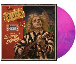 Danny Elfman Beetlejuice Beetlejuice [Original Motion Picture Score] - Purple & Pink Vinyl - Sealed UK vinyl LP album record WW223 Waxwork Records