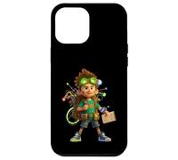 Danny Hoopenbiller the Young Inventor in Sci-Fi Style Case for iPhone 12 Pro Max