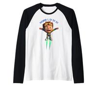 Danny: I Will Make, Ahh, The Portal of The WORR L D! D! D! Raglan Baseball Tee