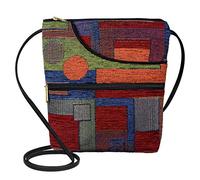 Danny K. Women's Tapestry Bella Purse Crossbody Handbag, Adjustable Cord, Handmade in USA, Festival, S