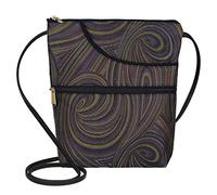 Danny K. Women's Tapestry Bella Purse Crossbody Handbag, Adjustable Cord, Handmade in USA, Vincent / Purple, S