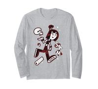 Danny Phantom Sam Sticker Collage Cartoon Long Sleeve T-Shirt