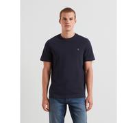 Danny Regular Fit Organic Cotton T-Shirt In True Navy
