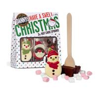 Danny's Christmas Chocolate Friends, Hot Chocolate Spoons with Marshmallows | Santa, Snowman & Rudolph Characters, Letterbox Gifts, Xmas Eve Box