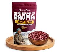 Danodia Foods Himalayan Rajma 900g/2lb, Indian Red Kidney Beans (dried legumes), Grown in Upper Himachal Himalayan Foothills, Whole Dried Beans in Resealable Pouch, for Curry, Rice and Soups