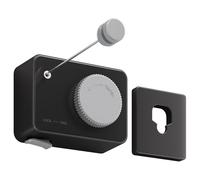 Danpoo Retractable Washing Line Outdoor, Wall Mounted Clothes Lines for Outside, Extendable Washing Line Indoor,Black