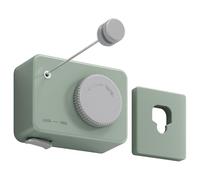 Danpoo Retractable Washing Line Outdoor, Wall Mounted Clothes Lines for Outside, Extendable Washing Line Indoor,Green