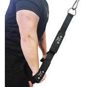 DanRaw Pro Tricep/Bicep Rope Cable Attachment - Double Loop Design for Enhanced Grip, Heavy-Duty Cable Machine Accessories for Gym, Strength Training, and Bodybuilding
