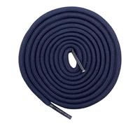Danraw Stores [Pair] Heavy Duty,Hiking durable round Boot Lace, Shoe Lace classic colours Dot for hiking, Mountaineering running, working, casual (Navy Blue, 160cm)