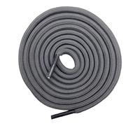 Danraw Stores [Pair] Heavy Duty,Hiking durable round Boot Lace, Shoe Lace classic colours Dot for hiking, Mountaineering running, working, casual (Dark Grey, 160cm)