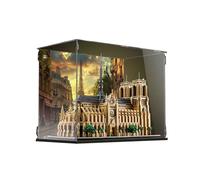 DANRUN Acrylic Display Case Box Compatible with Lego 21061 Notre Dame Cathedral in Paris Model, Protection, Dustproof, Transparent, Compatible with Lego (Only Display Case )