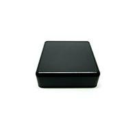 Dans Clock Shop Square Black Plastic Movement/Battery Cover for Outdoor Use