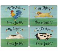 Dans Le Jardin Table Mat Set of 4 (m)