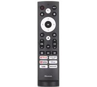 Dan's Originals OEM ERF3M90H / ERF3AF90H with Voice Google TV Remote Control for Hisense Smart TVs - 299843 Works A53F / A65H / A66G / A68H / A6G / U6H Series Google Android TV's and More.