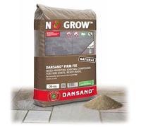 Dansand No Grow 20kg Easy Fix Brush in Polymeric Sand | Paving Sand Ready Mixed Setting Sand for Patio, Block Paving Sand, Suitable for All Paving Types - Beige
