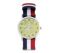 Danse Macabre Classic Braided Strap Watches for Women Trendy Quartz Watch