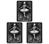 Danse Macabre Cute Car Air Fresheners 3pcs Long Lasting Scent Car Mirror Hanging Scented Cards Tablets