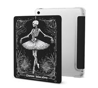 Danse Macabre Cute Tablet Case with Pencil Holder Unisex Slim Hard Protective Cover Compatible with iPad 2020 /Pro 2020/2020 AIR 4 /Pro 2021