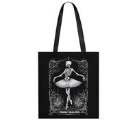 Danse Macabre Cute Tote Bag for Women Polyester Large Shoulder Bags Handle Shopping Bag for Lady