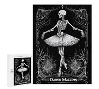 Danse Macabre Funny Wooden Picture Puzzle for Adults Vertical Challenge Intellectual Game Jigsaw Birthday Gifts