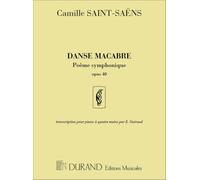 Danse Macabre Op. 40. Piano 4 Hands.