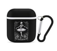 Danse Macabre Trendy Bluetooth Earbuds Protector Cute Wireless Earbud Case Covers Compatible with Airpods 1/2