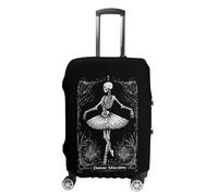 Danse Macabre Washable Suitcase Cover Protective Luggage Case Covers Elastic Baggage Protector S