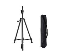 DANSEE Wig Stand Tripod, Metal Mannequin Head Stand Adjustable (24 - 64 inch)