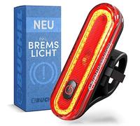 DANSI Büchel Bicycle Rear Light LED I Rechargeable StVZO Approved Bicycle, Ebike, Bicycle Light Rear, Bicycle Rear Light LED