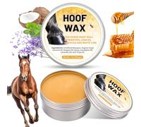 Dansib 2 Pcs Hoof Wax 7 oz Horse Hoof Wax Hoof Clay for Horse Hoof Wall Separation, Cracks, Crevices and White Line Supplies