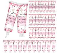Dansib 36 Pack Christian Gifts Bulk for Women Mini Hand Cream Bulk God Is Within Her She Will Not Fall Mother's Day Church Gifts Moisturizing Travel Size Mini Hand Lotion for Mom Religious Party Favor