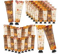 Dansib 40 Pcs Fall Baby Shower Hand Cream Bulk Hand Cream Gifts a Little Pumpkin Baby Shower Party Favors for Guests Travel Size Lotion Autumn Thanksgiving Wedding Birthday Party Supplies