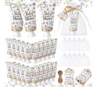 Dansib Invi Set of 48 Baby in Bloom Hand Creams Gifts for Baby Shower Hand Cream Party Memories for Guests Gift Wildflower Travel Lotion Set