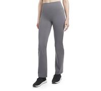 Danskin Women's Active High Waist Straight Leg Yoga Pants, Iced Grey, M