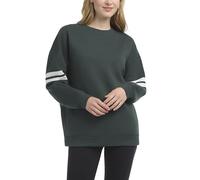 Danskin Women's All Star Pullover Sweatshirt, Evergreen, XL