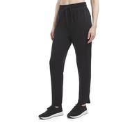 Danskin Women's Athletic Retro Jogger Sweatpants, Black Salt, XL
