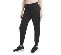 Danskin Women's Cloud Jogger Sweatpants, Black Salt, Large