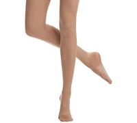 Danskin Women's Compression Footed Tight, Light Toast, D