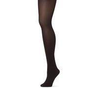 Danskin Women's Compression Footed Tights, Black, B